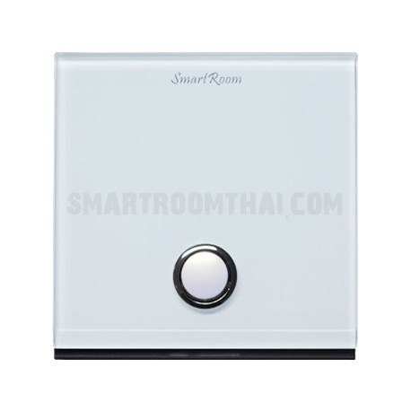 สวิตซ์ไฟ 1 ช่อง Smart Room แบบมีกันรอยขีดข่วน